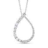 DIAMOND TEARDROP PENDANT